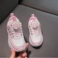 thumbnail image 2 of FAOWME Fashion All Season Children Girls Sports Shoes Sneakers Flat Thick Bottom Lightweight Non- Breathable Comfort Pink 10.5-11 Years, 2 of 8