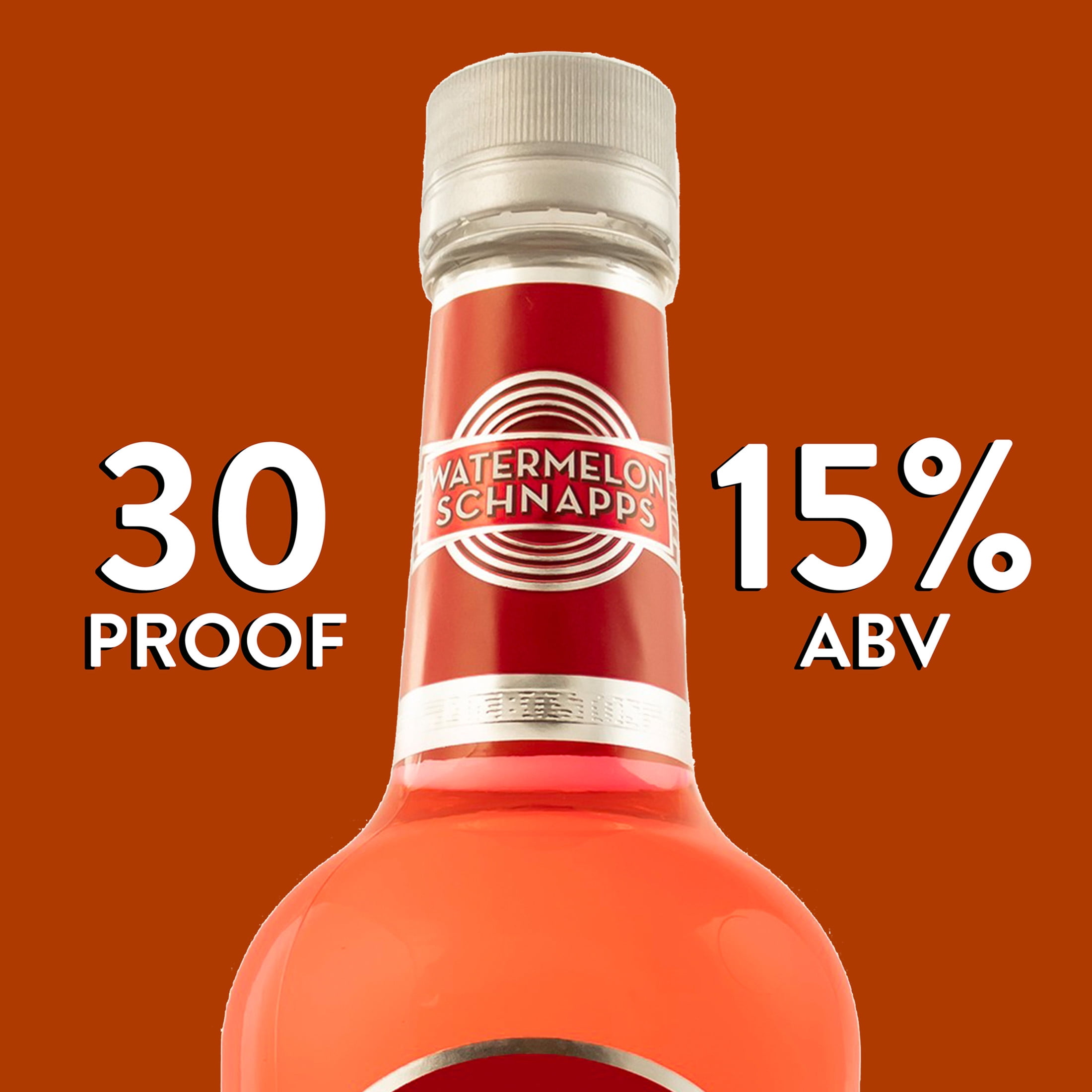 Mr. Boston Watermelon Schnapps Liqueur, 750ml, 15% Alcohol, Cocktail Mixers