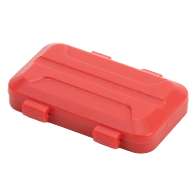 Caja de herramientas lateral RC, caja de herramientas profesional de alta simulación para coche RC para coche AXIAL SCX24 1/18 1/24 RC