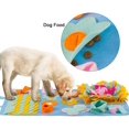 thumbnail image 2 of Alfombra olfativa multicolor para perros, alfombra de entrenamiento para mascotas, alfombra de búsqueda de alimento para perros, entrena el sentido del olfato, juguete de alimentación lenta, alfombra, 2 of 5