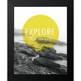 thumbnail image 2 of Marshall, Laura 15x18 Black Modern Framed Museum Art Print Titled - Explore the World, 2 of 5