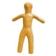 thumbnail image 5 of Maniquí de lucha, maniquí de boxeo sin relleno, fácil de transportar, accesorio de entrenamiento de kickboxing, multifunción, 110 cm de , cuero de Amarillo, 5 of 8
