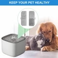 thumbnail image 4 of Fuente De Agua Bebedero para gatos con filtro de 3L, bebedero antideslizante para perros y cachorros ( ) 6 uds., 4 of 5