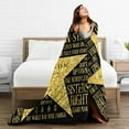 thumbnail image 5 of Musicals Hamilton Throw Blanket Soft Blankets Warm Lightweight Flannel Blanket for Bedding Sofa and Travel All Season 50"X40", 5 of 7
