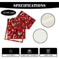thumbnail image 6 of Christmas Table Runner Christmas Cartoon Mouse Table Cover New Year Winter Xmas Decor Red Christmas Decorations for Home Party, 6 of 6