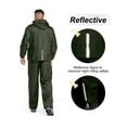 thumbnail image 4 of Off Road Ventures Rain Suits for Men Waterproof Breathable Packable Rain Gear with Hood for Hiking (Jackets and Pants), 4 of 6