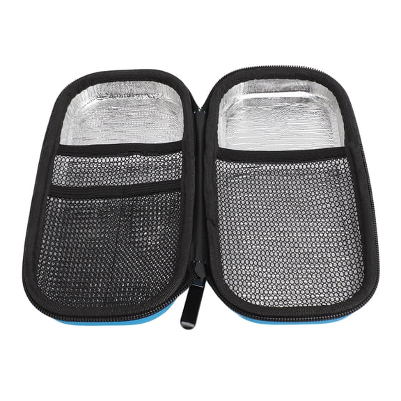 NFTIGB Insulin Travel Case Handheld Easy to Clean Portable Insulated Medication Organizer Style 3 for Diabetics (9.84 inches / 25 cm)