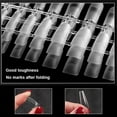 thumbnail image 1 of 240 Pieces False Nail Fingernail Extension Plastic Fingernail Extension Press Wearable Fake Tips Removable Practice Decoration Artificial Tools Household Oval, 1 of 9