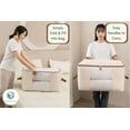thumbnail image 3 of Organizador de lona Chaos Cleared Storage Bags, paquete de 2 unidades, 24 x 14 x 14 cm, 3 of 8