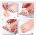 thumbnail image 2 of 10 Pairs Metatarsal Pads, Gel Foot Pads Forefoot Cushions Bone Pad Breathable, 2 of 5