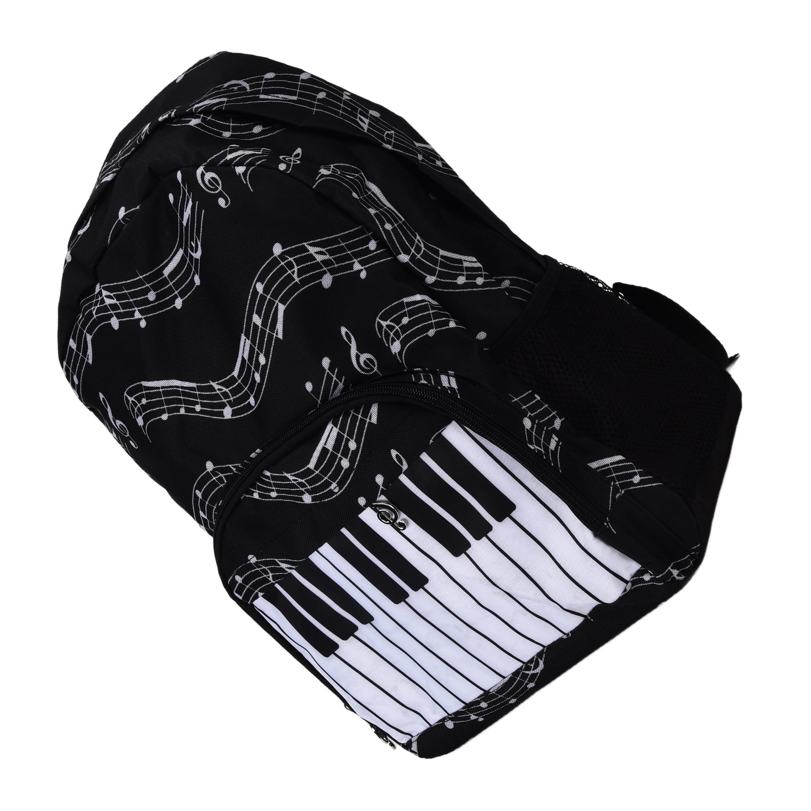 Music Note Waterproof Oxford Cloth Backpack for Travel Hiking Student Bag, Music Theme Comfortable Waterproof Oxford Cloth  main image 4