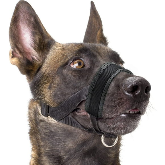 Dog Muzzle,Adjustable Loop,, Stop Biting, Barking and Chewing, Best for Aggressive Dogs