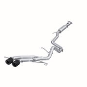 Mbrp Exhaust S47034cf Armor Plus Cat Back Exhaust System Fits 13 17 Veloster Fits select: 2013-2017 HYUNDAI VELOSTER TURBO