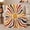 Bold Sunburst, variant on Golden Sun over Earthy Rainbow Arches, Serene Modern Style for Sun Lovers, Minimal Boho Horizon and Housewarming Gift, Soft Flannel Blanket for Bedroom and Living Room, Home Decor