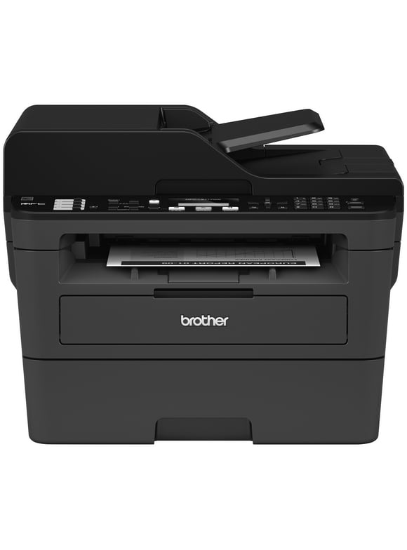 Restored Brother MFC-L2717DW Compact Laser All-in-One Printer, Wireless Connectivity and Duplex Printing (Refurbished)