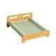 thumbnail image 4 of Cama rascadora para gatos, protector de muebles, tabla rascadora duradera, manta para gatos, juguete acogedor para gatos Verde, 4 of 9