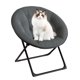 thumbnail image 1 of Yeshouse Silla de piso plegable extragrande con asiento de felpa antideslizante para adolescentes y adultos, ideal para dormitorio o sala de estar, 1 of 9