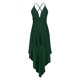 thumbnail image 3 of Puntoco Vestidos Mujer Verano Moda Mujer Verano Casual Sólido V-Cuello Camis Sin Mangas Chaleco Vestido Largo, 3 of 5