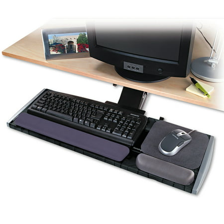 Kensington Underdesk Adjustable Keyboard Platform, 21-1/4w x 10d,