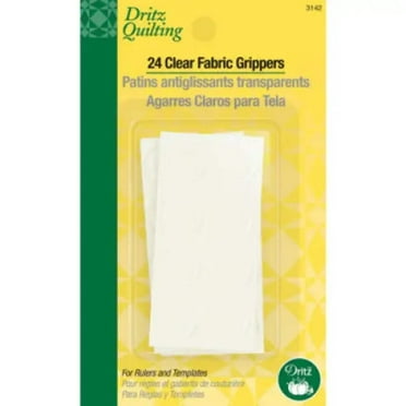 Dritz Quilting Clear Fabric Grippers-24/Pkg