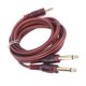thumbnail image 2 of Cable De Audio Cable De Audio Accesorio De Audio Cable De Audio Cable Mezclador De Computadora Estéreo De 3,5 Mm A Enchufe Doble De 6,35 Mm Funda De Goma De 1,5 Metros Rojo ANGGREK Audio Cord, 2 of 8
