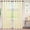 Off-White, variant on Jackson Stripe Soft Diffused Light Airy Lightweight Sheer Curtain Set Taupe / 52"x108"