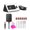 White-Set, variant on 35000RPM Electric Nail Drill Machine, Sander Nail Electric Manicure Drill For Nail Tools, Touchable Screen Manicure Machine Designed For Salons Families ,Easy to Operate
