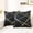 Gold Geometric Black, variant on Gyulin Pack of 4 Gold Velvet Throw Pillow Covers 18x18 Inches Solid Square Pillow Covers Geometric Cushion Covers for Couch Sofa Home Bedroom Decor, Burgundy Red