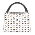 thumbnail image 1 of Fotbe Labrador Retriever Dog Bolsa Térmica Portátil con Estampado, Bolsa de Entrega de Alimentos Aislada, Bolsa Reutilizable de Gran Capacidad para Comidas y Supermercado, 1 of 6