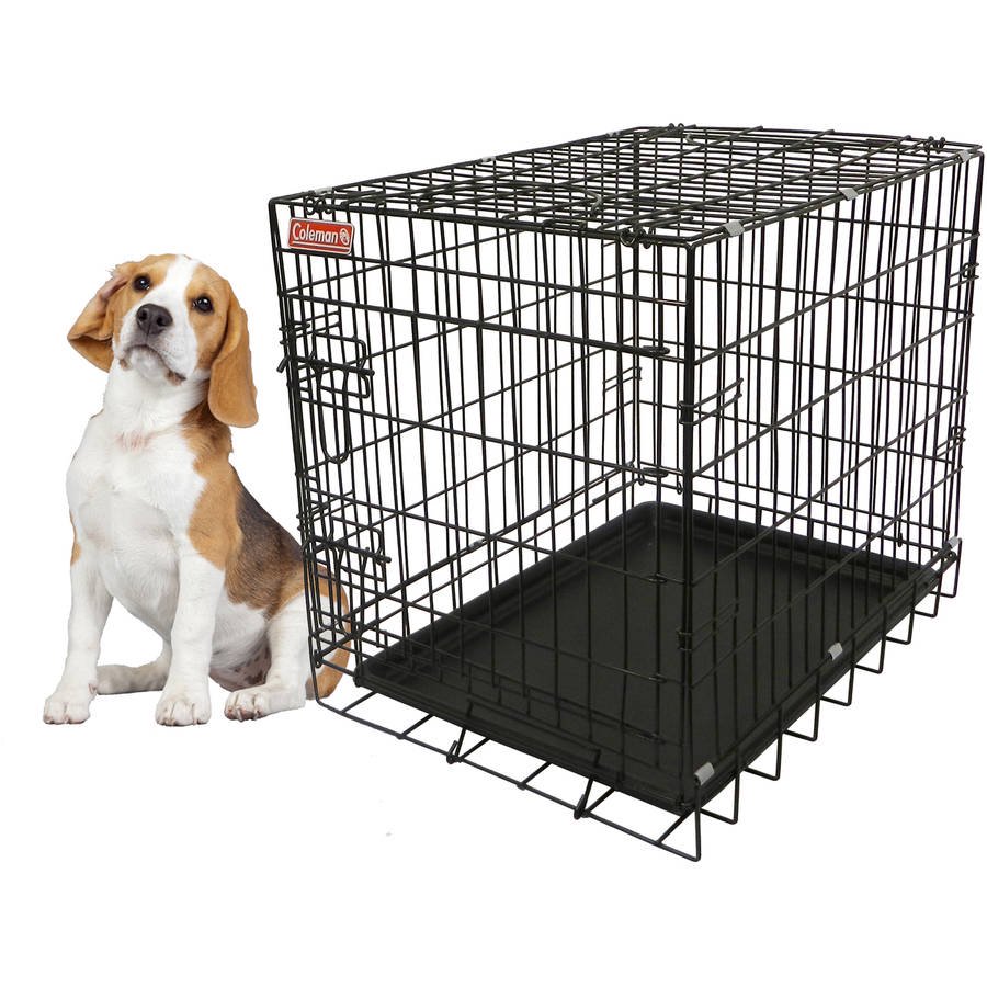 Coleman Pet Kennel, 24" x 18" x 21", Black