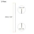 thumbnail image 2 of Unique Bargains 2 Pairs 2.0mm Double Pointed Knitting Sweater Needle Set, 9.84 Inches Length, 2 of 5