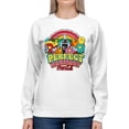thumbnail image 2 of Officially Licensed Coca Cola Perfect Harmony Coca-Cola Rainbow Art Women's Sweatshirt, 2 of 3