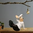 thumbnail image 5 of European Resin Chef Statue Figurine Kitchen Decor Miniature Ornaments Chef Collectible Gift restaurant house kitchen Cook Cafe Bar ation 15.5x25x21cm, 5 of 8