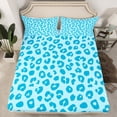 thumbnail image 2 of Castle Fairy Leopard Print 4Pcs Bed Sheets for Teens Boys Girls,Animal Cheetah King Sheets,Abstract Fashion Modern Super Cozy Sheet Set,Ultra Soft Home Decor, 2 of 7
