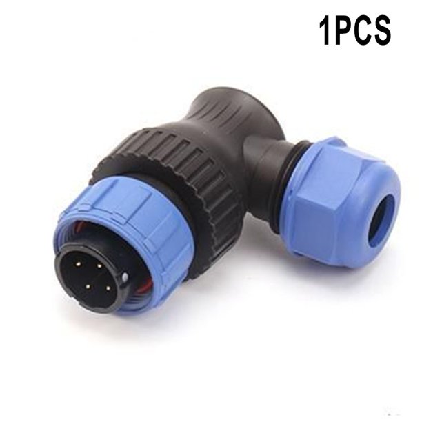 Ranmei Sp17 Panel Mount Ip68 Waterproof Elbow Plug And Socket Circular Connector 2 9pin 