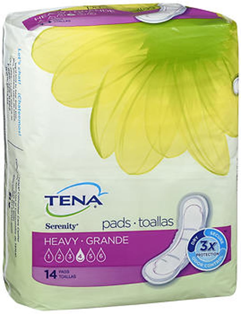 Tena Intimates Maximum Regular Pad, 14 Count