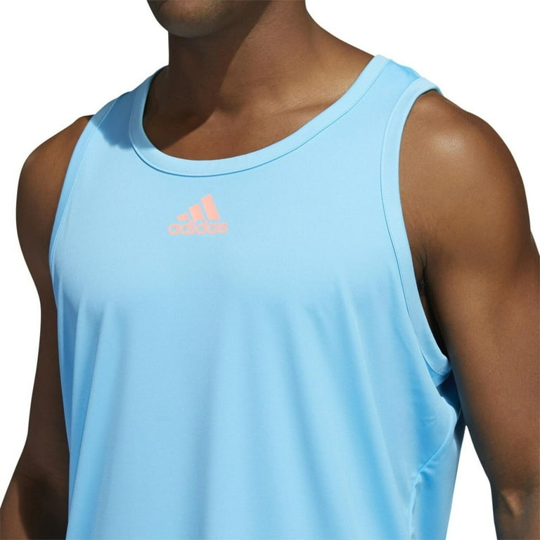 Adidas Men's Blue Tank Top