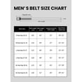 thumbnail image 6 of Catelles Top-Grain Cowhide Business Casual Pin Buckle Black Leather Belt for Men,Gift by Box Perfect Birthday Gift&For waist 42 width 1.5in(3.8cm), 6 of 7