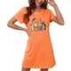 thumbnail image 4 of Camisón corto de talla grande para mujer, camisón de manga corta con estampado de pecho a la moda, camisón para mujer, 4 of 7