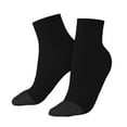 thumbnail image 2 of Bingfone Black Design Patterned Men'S Women'S Casual Cotton Socks, 2 of 9