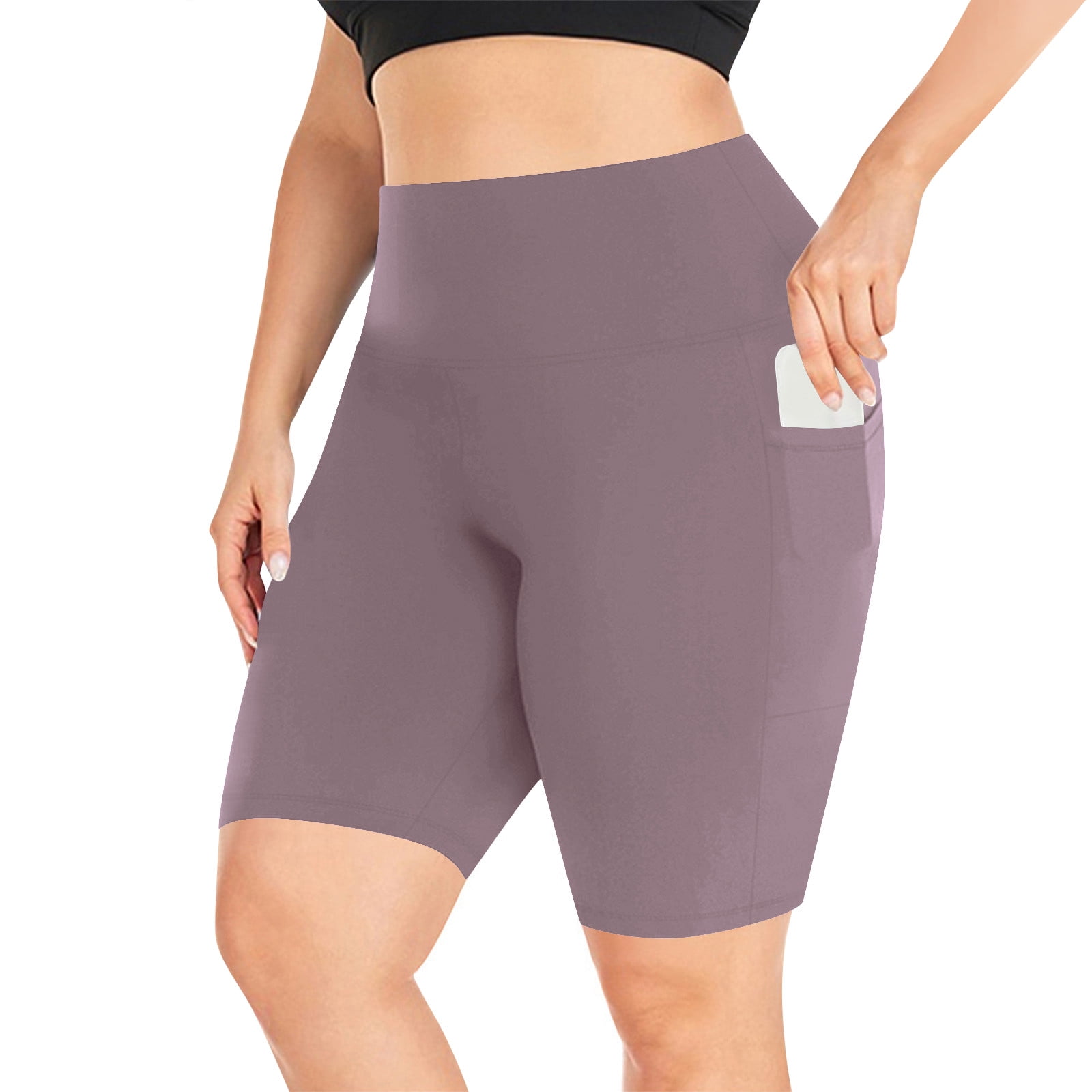 Bike Shorts Amazon Workout Shorts Women's With Pockets NTACZA