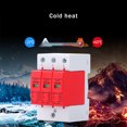 thumbnail image 3 of Methold Pararrayos de sobretensiones, pantalla protectora de repuesto profesional, Protector de truenos de construcción resistente al calor antillamas Electrónica miscelánea Blanco 2P 40KA, 3 of 6