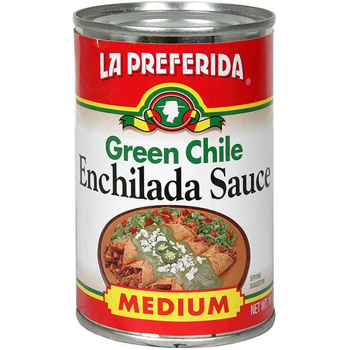 La Preferida Medium Green Chile Enchilada Sauce, 10 oz (Pack of 12