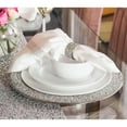 thumbnail image 2 of Sparkles Home Luminous Rhinestone Charger Plate Stainless Steel, 2 of 5