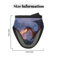 thumbnail image 3 of Pofeuu Winter Fire Dragon Print Thickened Mini Silicone Oven Mitts Heat Resistant, Rubber Oven Mitt Gloves, Finger Pinch Grips, Pot Holder, Silicone Potholder, 3 of 7