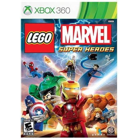 Warner Bros Lego Marvel Super Heroes Xbox 360 Pre Owned Walmart Com Walmart Com