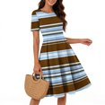 thumbnail image 4 of Fashion A-Line Dress for Women CIENVNSTG Flowy Summer Dress Perfect for Casual Outings or Parties, 4 of 6