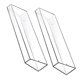 thumbnail image 5 of Transparent Acrylic Shower Shelf Kitchen Wall Mounted Storage 2Pcs Practical Organizing Unit for Bathrooms and Kitchens, 5 of 5