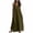 Army Green, variant on Ygbgbb Women's Summer Solid Cotton Linen V-Neck Sleeveless Dress Casual Side Slit Simple Loose Fit Midi Summer Sundress Navy S