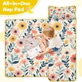 thumbnail image 4 of Pioneer Flower Floral Print Pattern Toddler Nap Mats for Kids Preschool,Sleeping Mat Bag or Kids,Toddler Sleeping Bag,Toddler Nap Mat or Daycare, 4 of 6